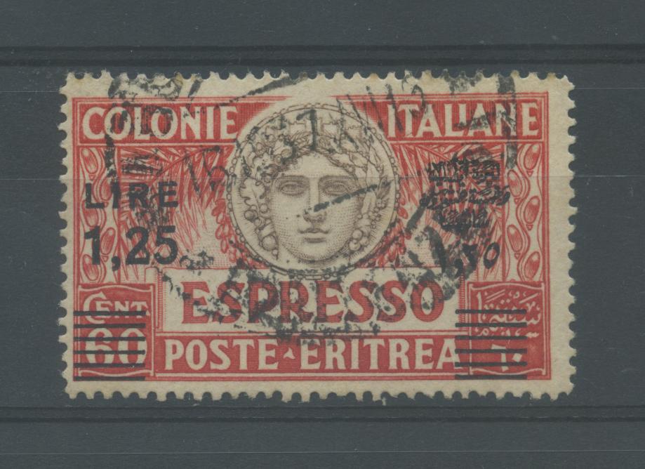 Scansione lotto: COLONIE ERITREA 1935 ESPRESSO N.10 US.