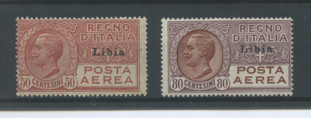 Scansione lotto: COLONIE LIBIA 1928/9 POSTA AEREA 2V. 4 **