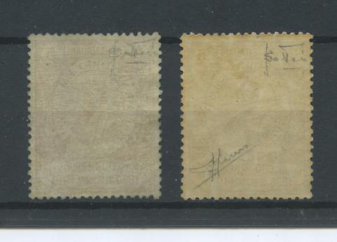 Scansione lotto: REGNO 1910 GARIBALDI 2V. 3 ** CENTRATO CERT.