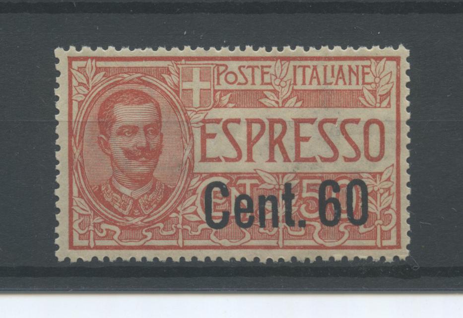 Scansione lotto: REGNO 1922 ESPRESSO N.6 5 ** LUSSO