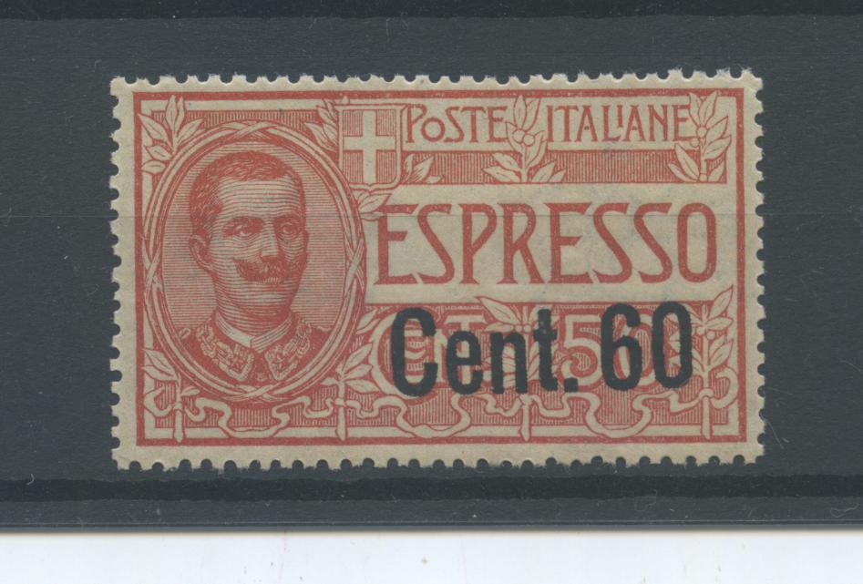 Scansione lotto: REGNO 1922 ESPRESSO N.6 6 ** LUSSO