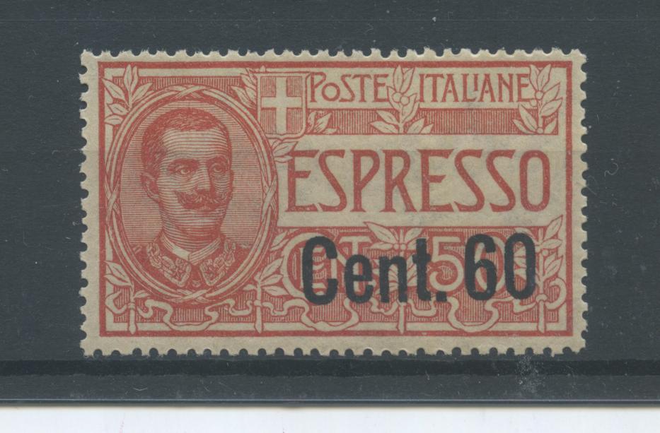 Scansione lotto: REGNO 1922 ESPRESSO N.6 8 ** LUSSO