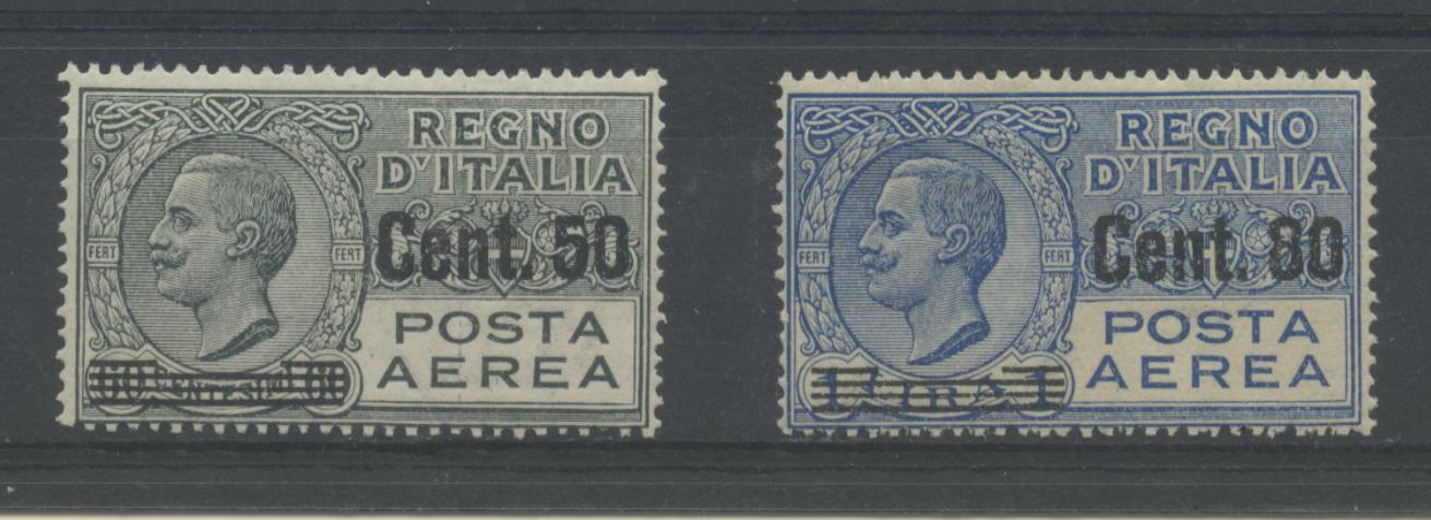 Scansione lotto: REGNO 1927 POSTA AEREA SOVR. 2V. 4 **