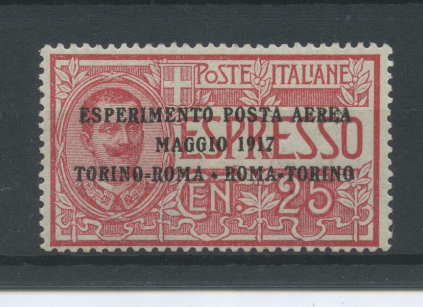 Scansione lotto: REGNO 1917 POSTA AEREA N.1 **