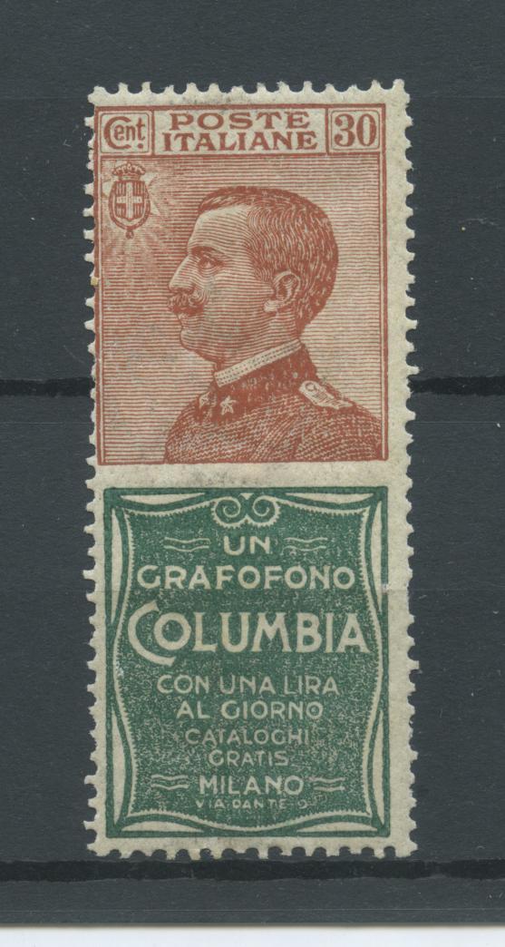 Scansione lotto: REGNO 1924 30C. COLUMBIA *