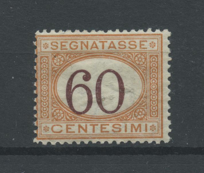 Scansione lotto: REGNO 1924 TASSE 60C. 2 **