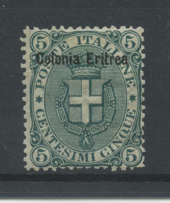 Scansione lotto: COLONIE ERITREA 1893 C.5 3 * CENTRATO