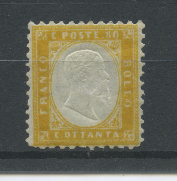 Scansione lotto: REGNO 1862 80C. **