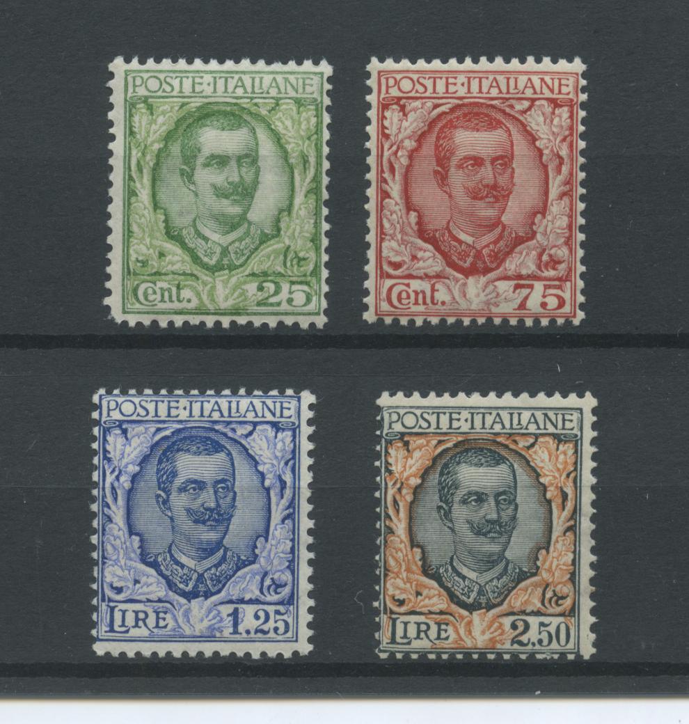 Scansione lotto: REGNO 1926 FLOREALE 4V. 2 **