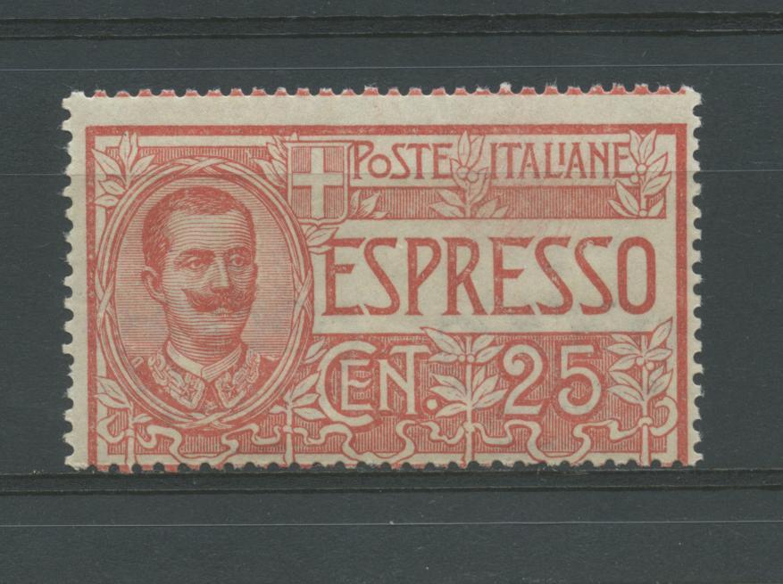 Scansione lotto: REGNO 1903 ESPRESSO N.1 2 **