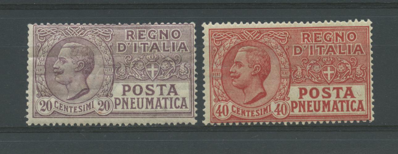 Scansione lotto: REGNO 1925 POSTA PNEUMATICA 2V. *