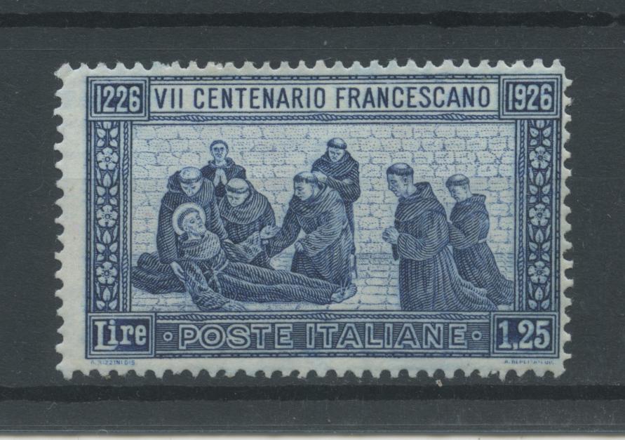 Scansione lotto: REGNO 1926 S. FRANCESCO RARO 3 **  CERT.