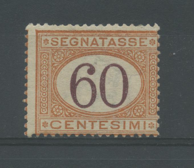 Scansione lotto: REGNO 1924 TASSE 60C. 3 **