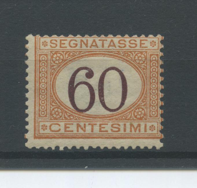 Scansione lotto: REGNO 1924 TASSE 60C. 4 **