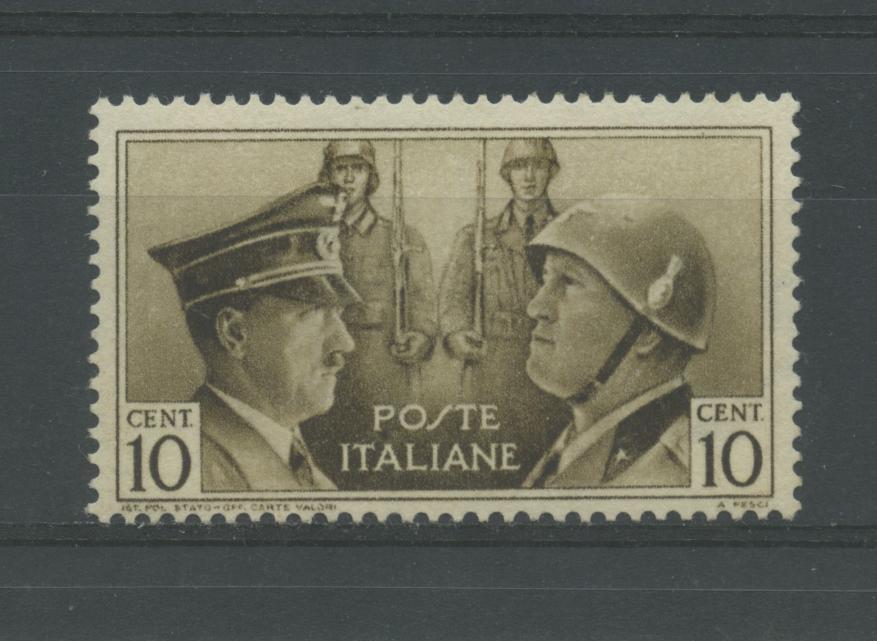 Scansione lotto: REGNO 1941 ASSE NON EMESSA C.10 **