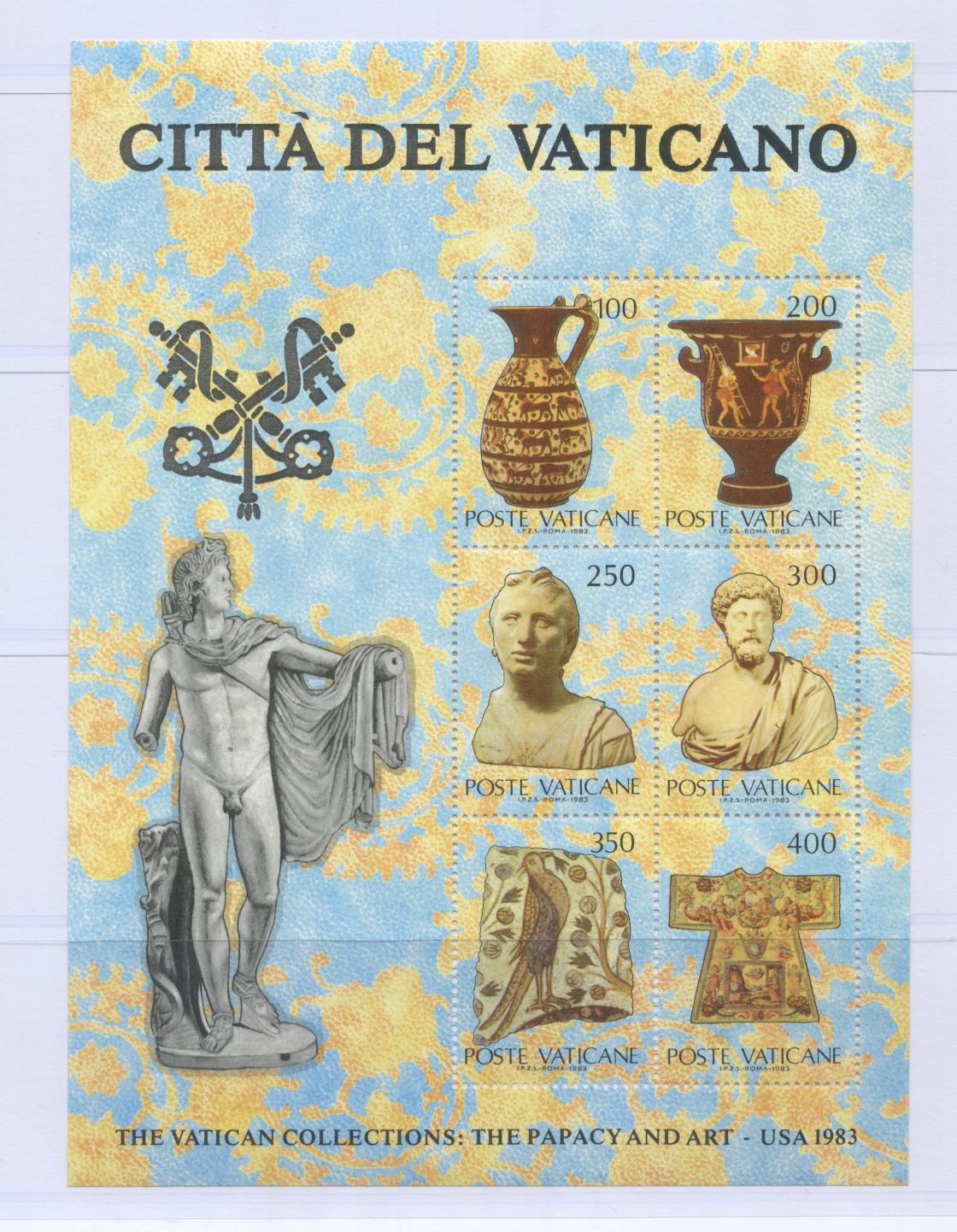 Scansione lotto: VATICANO 1983 BF 5 SENZA TIARA ** LUSSO CERT.