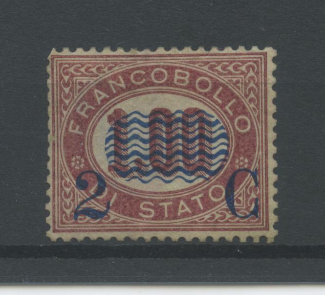 Scansione lotto: REGNO 1878 2C. SU L.1,00 *