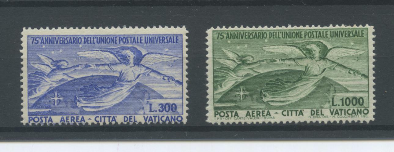 Scansione lotto: VATICANO 1949 UPU 2V. 3 **