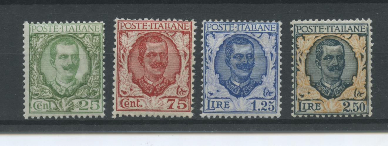 Scansione lotto: REGNO 1926 FLOREALE 4V. *