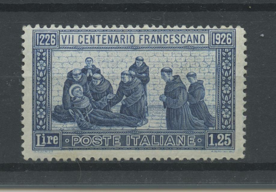 Scansione lotto: REGNO 1926 S. FRANCESCO RARO 4 **  CERT.