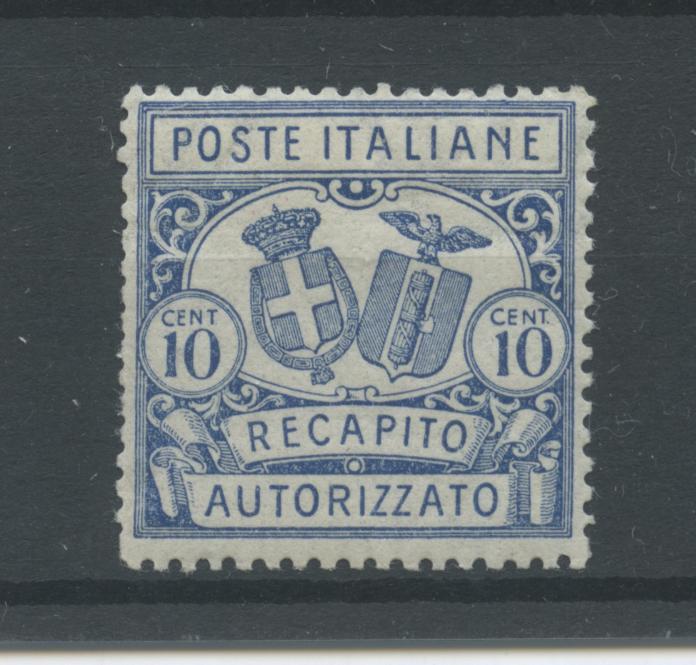 Scansione lotto: REGNO 1930 RECAPITO N.2 ** LUSSO