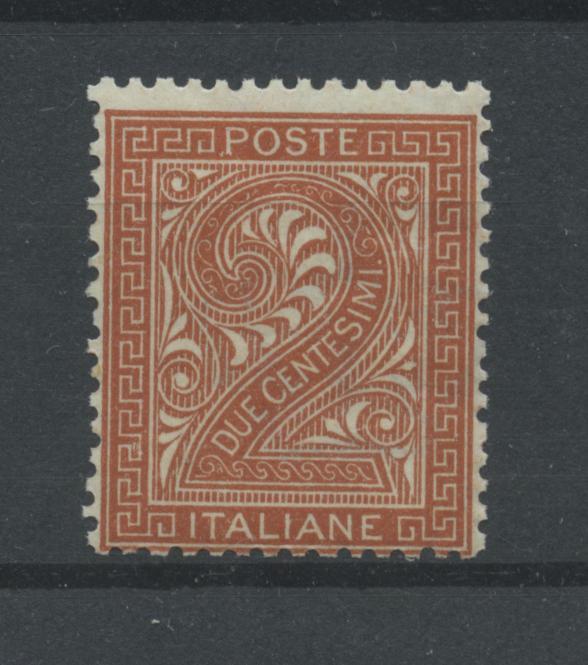 Scansione lotto: REGNO 1863 2C. LONDRA **  CERT.