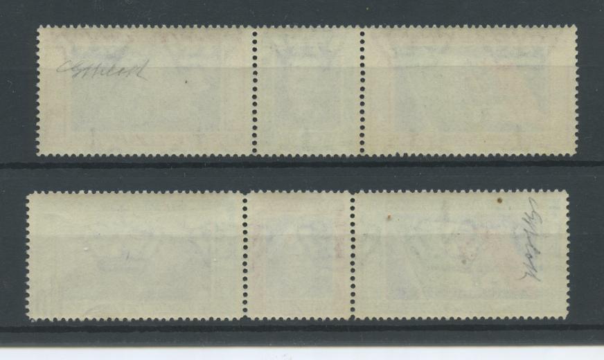 Scansione lotto: REGNO 1933 TRITTICI 2V. ROVI ** LUSSO CERT.