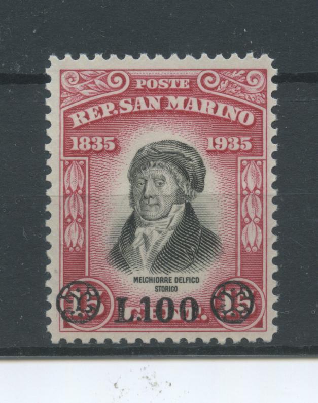 Scansione lotto: SAN MARINO 1948 DELFICO SOVR. 3 ** LUSSO