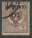 REGNO 1923 10C. SU 2C. ROVESCIATO US.